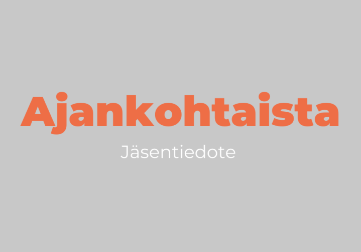 Jäsentiedote